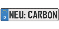 Carbon-Kennzeichen